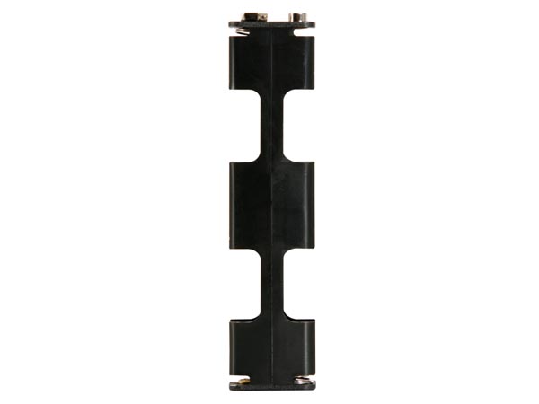 Batteriholder til 4xAA bat. (m. knapterminaler)
