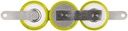 3xNiMH AAA batteripakke - 3,6V 800mAh m. flige
