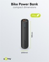 Bike Power Bank 5.0 - USB-A + USB-C (PD), 5000mAh