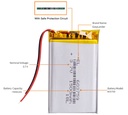 LiPOL batterimodul - 3,7V 1500mAh (603759)