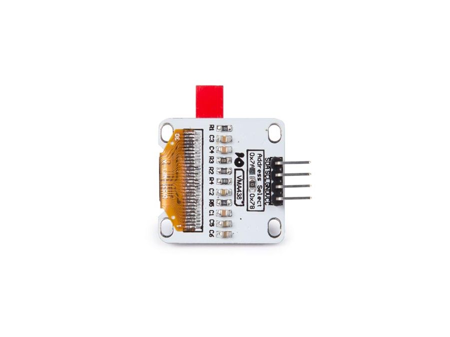 0,96" OLED display m. I2C