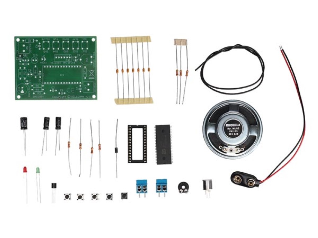 Besked optage/gengive modul - 30-90 sek. (loddekit)
