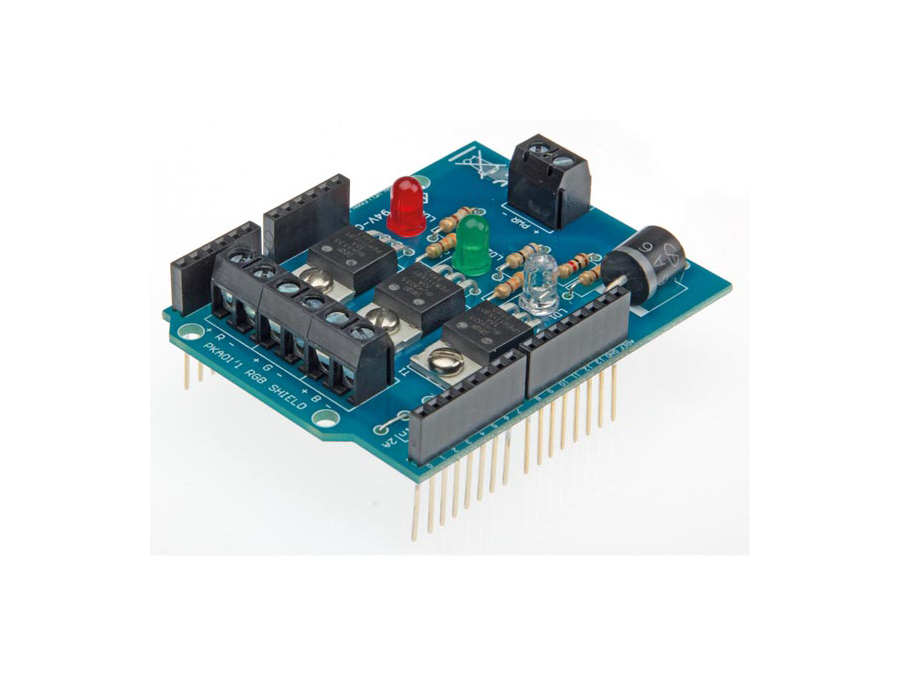 VMA01 RGB shield til ARDUINO (færdigsamlet)