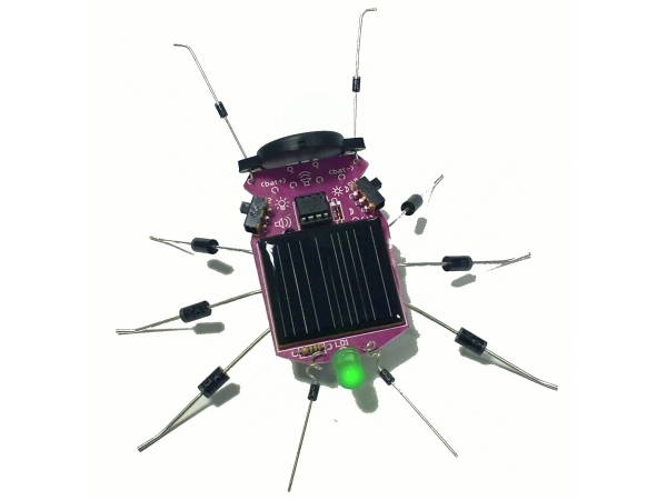 Solcelle insekt (loddekit)