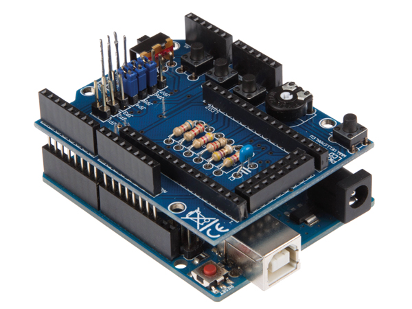 KA06 LCD shield til ARDUINO (byggesæt)