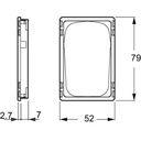 LK Fuga teknisk monteringsramme SLIM 1½m
