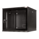 19" væg-rackskab - 9U B540xD550mm, Sort