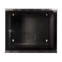 19" væg-rackskab - 9U B540xD550mm, Sort