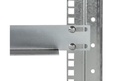 Sidevinkelbeslag til 19" Racks - 600mm, Stål (2 stk.)