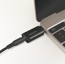 USB 3.2 lydkort - USB-C / 3,5mm jack, TRRS, 44,1kHz / 16 bit
