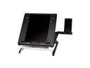 Laptop stand - Foldbar, justérbar højde, 10-15,6" Sort