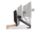 Dual monitor bordbeslag  17-27" Sort