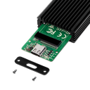 USB 3.1 ekstern harddisk-kabinet til M.2 NVMe SSD