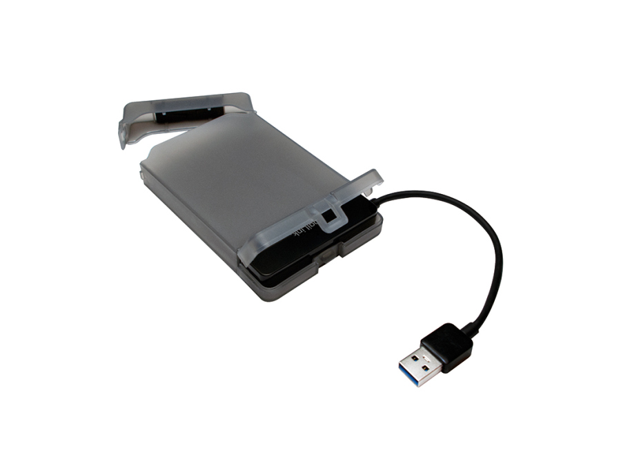 Ekstern 2,5" HDD/SSD kabinet - USB 3.0 / SATA, Easy-swap