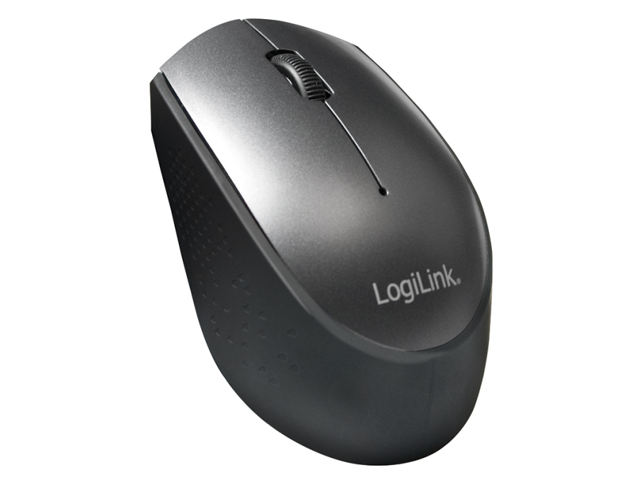 2.4GHz trådløs mus - 3-knapper, USB-C, Sort
