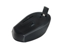 2.4GHz trådløs mus - 3-knapper, USB-C, Sort