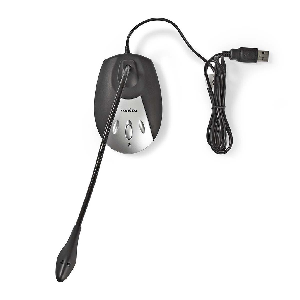 PC bordmikrofon m. USB tilslutning
