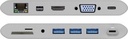 USB-C multiport adapter - USB-C, HDMI, 3xUSB-A, RJ45, SD