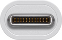 USB-C til VGA adapter – USB-C han til VGA hun, Hvid (0,2m)