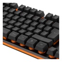 GAMING tastatur - Membran switche, Orange lys, anti-ghosting