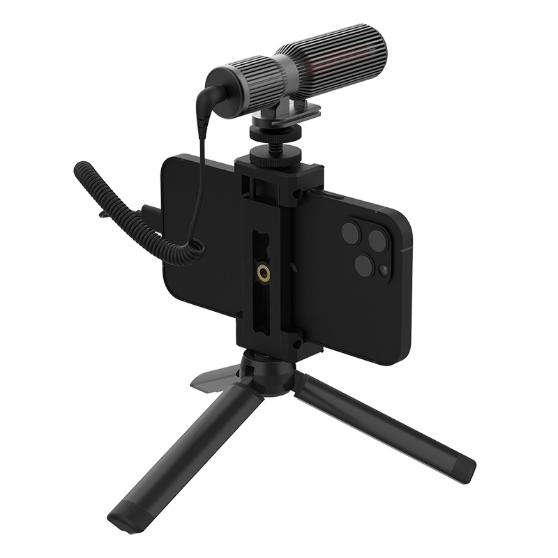 C1 StreamMic mikrofon kit - mobilholder, TRS / TRRS