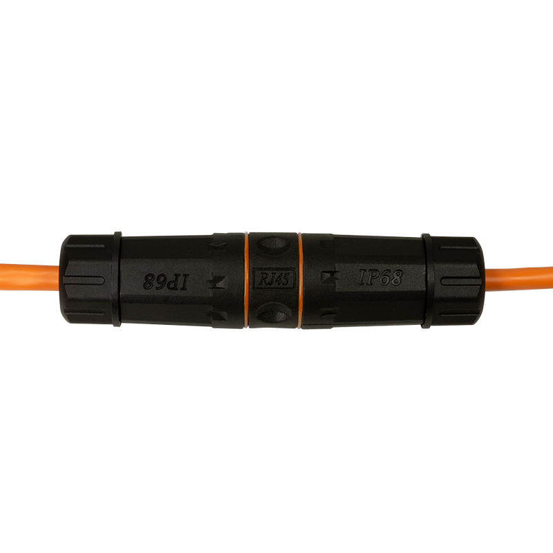 Cat6/6a/7 udendørs IDC kabelsamler - Ø5-7,5mm (IP68)