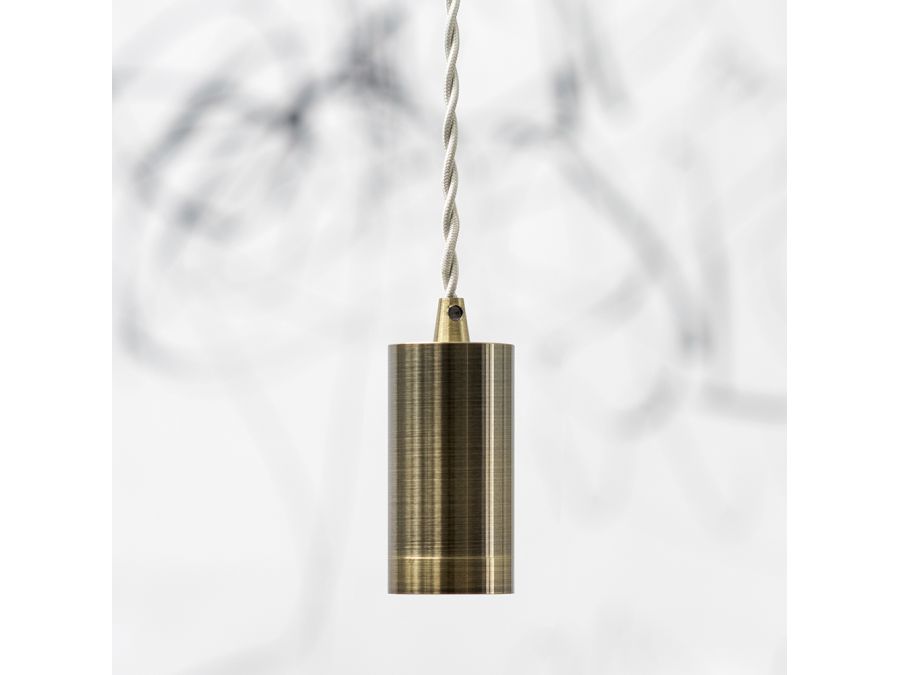 Stofledning - 2 x 0,75mm², Snoet, BEIGE (3m)