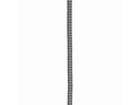 Stofledning - 3x0,75mm², SORT/HVID sildeben (3m)