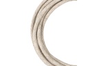 Stofledning - 2 x 0,75mm², Natur, LINNED (3m)