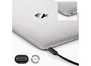 USB 3.0 SuperSpeed kabel - A han > USB-C han, 3A Sort (1m)