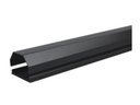 Alu. kabelkanal - 50 x 1100mm, SORT