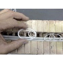 Fclip rørholder for rør i mur - max Ø60 mm - 50 stk.