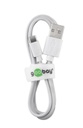 USB 2.0 kabel - A han til USB-C han, 3A, Hvid (3m)