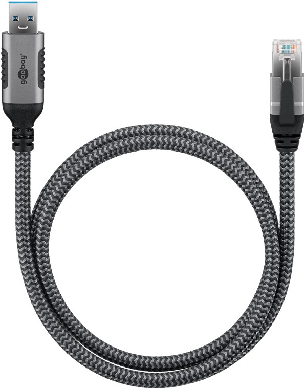 USB-A 3.0 til RJ45 adapter netværkskabel (1m)