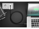 USB 4.0 Gen 2x2 kabel - 2xUSB-C han 5A (240W) Sort (2m)