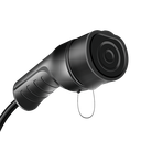 Spiral ladekabel til elbil - 22kW, 32A, 3-faset, type 2 (5m)