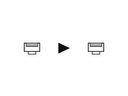 FTP patchkabel - CAT5E 2 x RJ45 han, Sort - Prof. (3m)