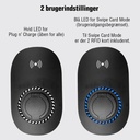 Fullwatt Wallbox EV Lader - 11kW Type 2, WiFi/BT, Hvid