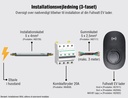 Fullwatt Wallbox EV Lader - 11kW Type 2, WiFi/BT, Hvid