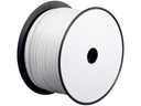 Telefonledning - 4 x 0,08mm² FK4 CU trådet, Hvid (metervare)