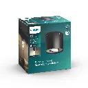 Phase single spot black 1x4.5W SELV