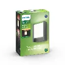 Philips Arbour væglampe 6W LED 2700K IP44 Antracit