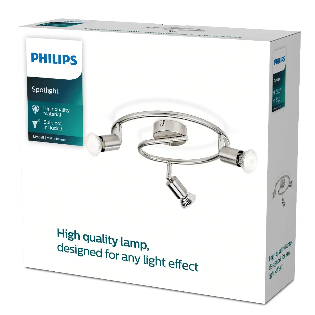Limbali plate/spiral nickel 3x50W 230V