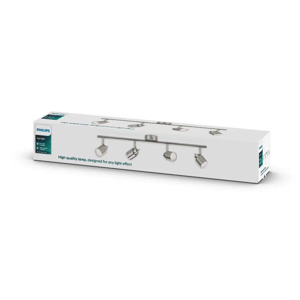 Meranti bar/tube nickel 4x35W 230V