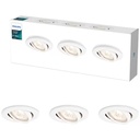 enif recessed white 3x50W 230V