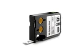 DYMO XTL tape vinyl universal sort på hvid 12mmx7m