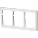 LK Fuga ramme Softline 63 3x1½m - hvid