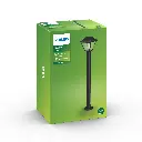 PHILIPS Alpenglow Søjlelampe E27 Max 60W IP44 Sort, uden pære