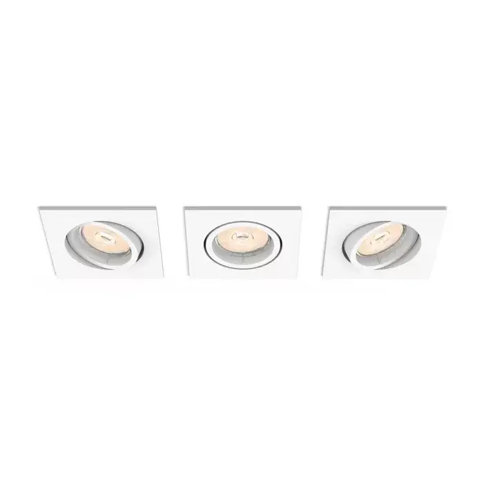 ENNEPER recessed white 3xNW 230V