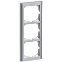 LK Fuga ramme Softline 63 3m - stålmetallic